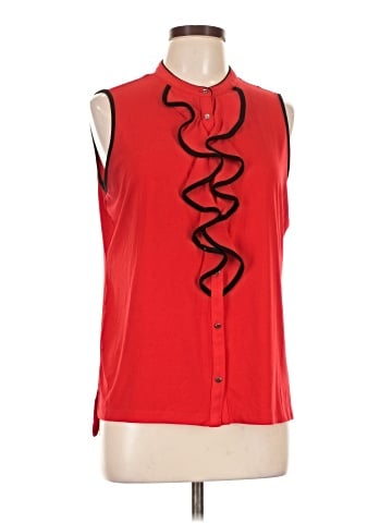 Carmen Carmen Marc Valvo Sleeveless Blouse (view 1)
