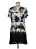 Evil Twin Tie-dye Gray Casual Dress Size M - photo 2