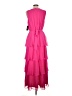 MSK 100% Polyester Pink Cocktail Dress Size L - photo 2
