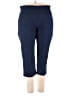 Lands' End Solid Blue Active Pants Size 2X - photo 1