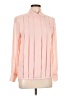 Chaus 100% Polyester Pink Long Sleeve Blouse Size 10 - photo 1