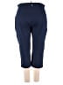 Lands' End Solid Blue Active Pants Size 2X - photo 2