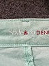 Style&Co Color Block Green Jeans Size 16 - photo 7