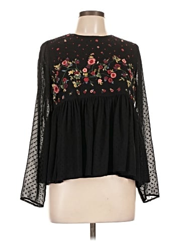 Trafaluc by Zara Long Sleeve Blouse (view 1)