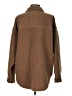 American Eagle Outfitters 100% Polyester Brown Coat Size S - photo 2