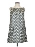 Jill Stuart Print Blue Cocktail Dress Size S (estimated) - photo 1