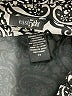 East5th 100% Polyester Paisley Silver Casual Skirt Size 14 - photo 5