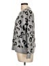 Anne Klein Animal Print Gray Pullover Sweater Size L - photo 5