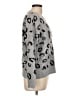 Anne Klein Animal Print Gray Pullover Sweater Size L - photo 4