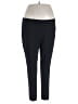 Terra & Sky Solid Black Active Pants Size 2X - photo 1