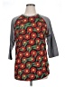 Lularoe Floral Gray 3/4 Sleeve T-Shirt Size XL - photo 1