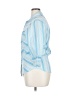 She's Cool Stripes Blue 3/4 Sleeve Blouse Size 1X - photo 5