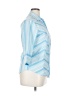 She's Cool Stripes Blue 3/4 Sleeve Blouse Size 1X - photo 4