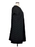 Ann Taylor 100% Polyester Black Casual Dress Size 16 - photo 4