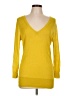 J.Crew Yellow Silk Pullover Sweater Size L - photo 1