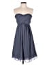 Bill Levkoff 100% Polyester Gray Cocktail Dress Size 6 - photo 1