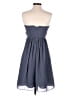 Bill Levkoff 100% Polyester Gray Cocktail Dress Size 6 - photo 2