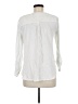 Merona 100% Rayon White Long Sleeve Blouse Size M - photo 2