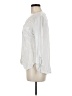 Merona 100% Rayon White Long Sleeve Blouse Size M - photo 5