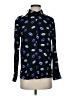 Zara Blue Long Sleeve Blouse Size S - photo 1