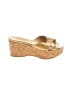 Jimmy Choo Gold Wedges Size EU 38 1/2 - photo 1