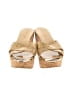 Jimmy Choo Gold Wedges Size EU 38 1/2 - photo 2