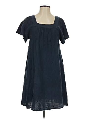 Madewell Lightspun Butterfly Square-Neck Mini Dress (view 1)