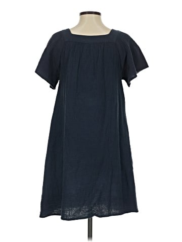 Madewell Lightspun Butterfly Square-Neck Mini Dress (view 2)
