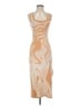 Heartloom Graphic Tan Cocktail Dress Size S - photo 1