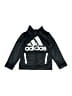 Adidas 100% Polyester Graphic Black Track Jacket Size 2T - photo 1