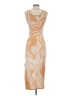 Heartloom Graphic Tan Cocktail Dress Size S - photo 2