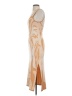 Heartloom Graphic Tan Cocktail Dress Size S - photo 5