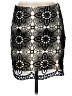 Aqua 100% Cotton Black Formal Skirt Size 2 - photo 1