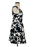 Soprano Print Blue Cocktail Dress Size S - photo 4