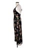 Reformation 100% Viscose Floral Black Casual Dress Size 0 - photo 5