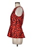 Kensie 100% Polyester Red Sleeveless Top Size M - photo 5