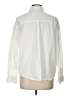 Old Navy 100% Cotton Ivory Long Sleeve Button-Down Shirt Size L - photo 2