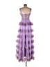 B. Darlin 100% Polyester Purple Cocktail Dress Size 7 - 8 - photo 2