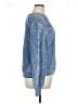 Free People 100% Cotton Blue Pullover Sweater Size XL - photo 4
