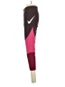 Nike Color Block Burgundy Active Pants Size S - photo 5