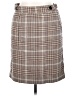 Merona Plaid Tan Casual Skirt Size 14 - photo 1