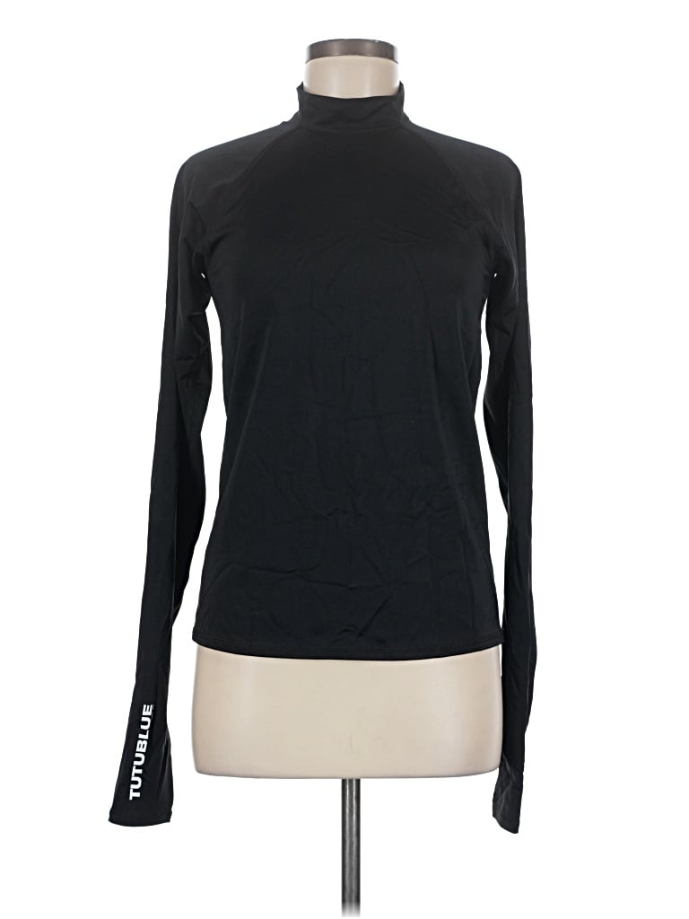 Pre-owned Tutublue Long Sleeve Turtleneck In Black