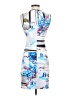 Clover Canyon Graphic White Cocktail Dress Size XS - photo 2