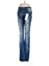 Revolt 100% Cotton Graphic Blue Jeans Size 9 - photo 1