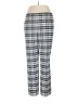 Talbots Plaid Gray Casual Pants Size 12 - photo 1