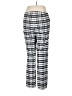 Talbots Plaid Gray Casual Pants Size 12 - photo 2
