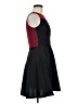 Love...ady Color Block Black Cocktail Dress Size M - photo 4
