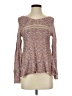 Rewind 100% Acrylic Tweed Pink Pullover Sweater Size S - photo 1