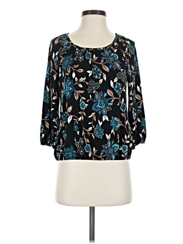 AK Anne Klein 3/4 Sleeve Blouse (view 1)