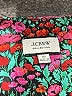 J.Crew Collection 100% Polyester Paisley Gray Casual Dress Size 10 - photo 7